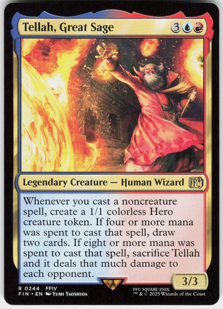 Tellah, Great Sage #244 NM