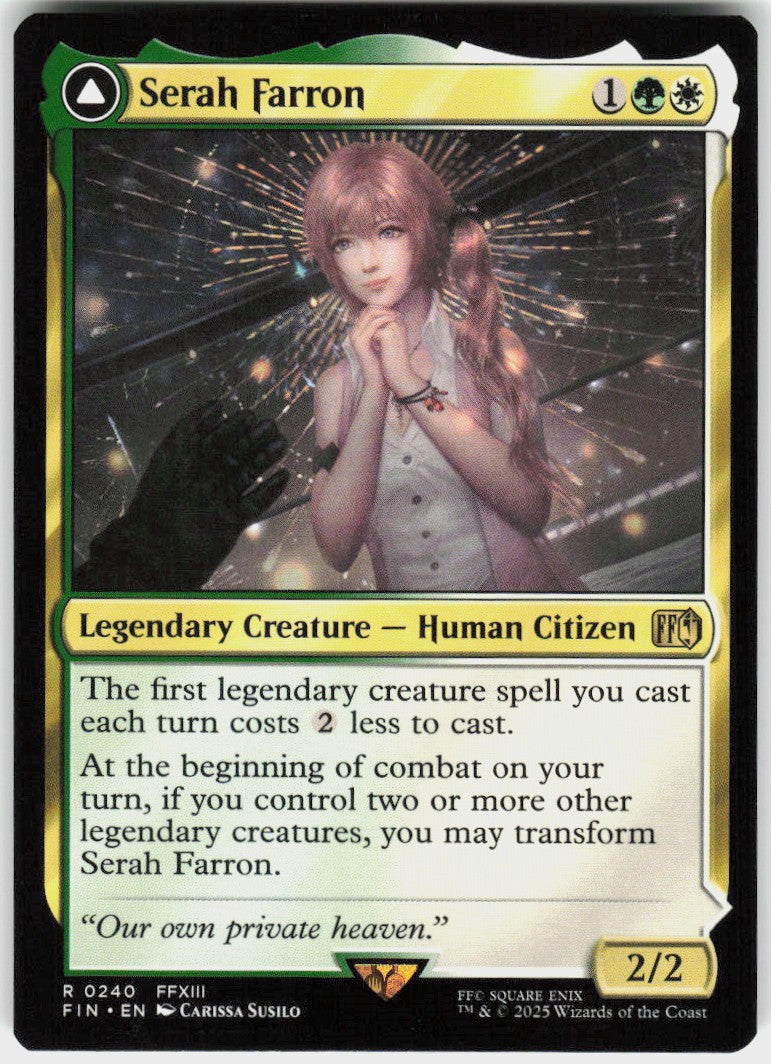 Serah Farron // Crystallized Serah #240 NM