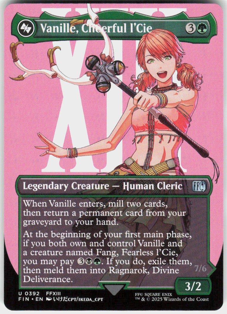 Vanille, Cheerful l'Cie #392 NM