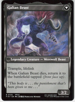 Vincent Valentine // Galian Beast #125 NM