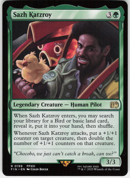 Sazh Katzroy #199 NM