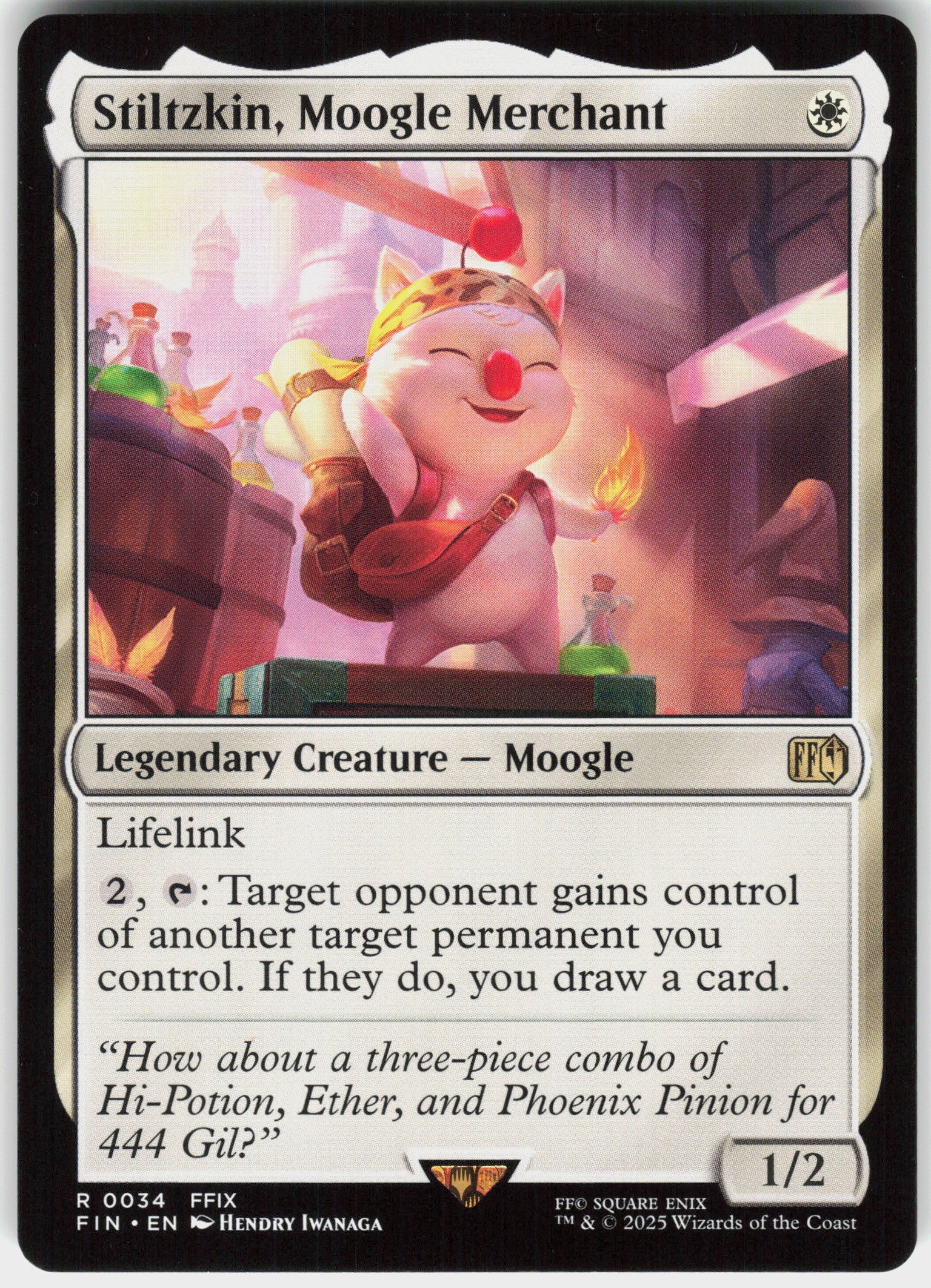 Stiltzkin, Moogle Merchant #34 NM