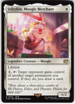 Stiltzkin, Moogle Merchant #34 NM