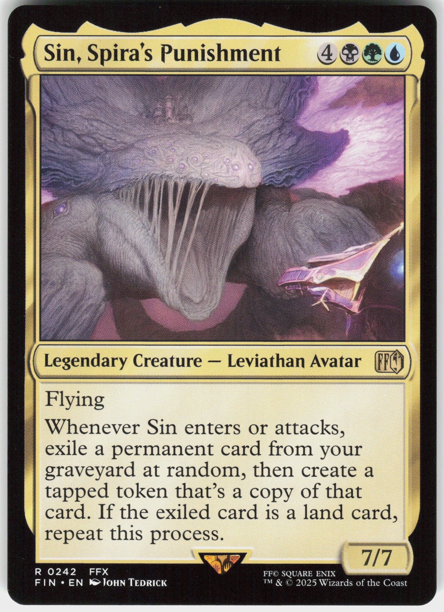 Sin, Spira's Punishment #242 NM