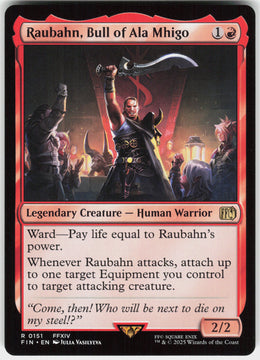 Raubahn, Bull of Ala Mhigo #151 NM
