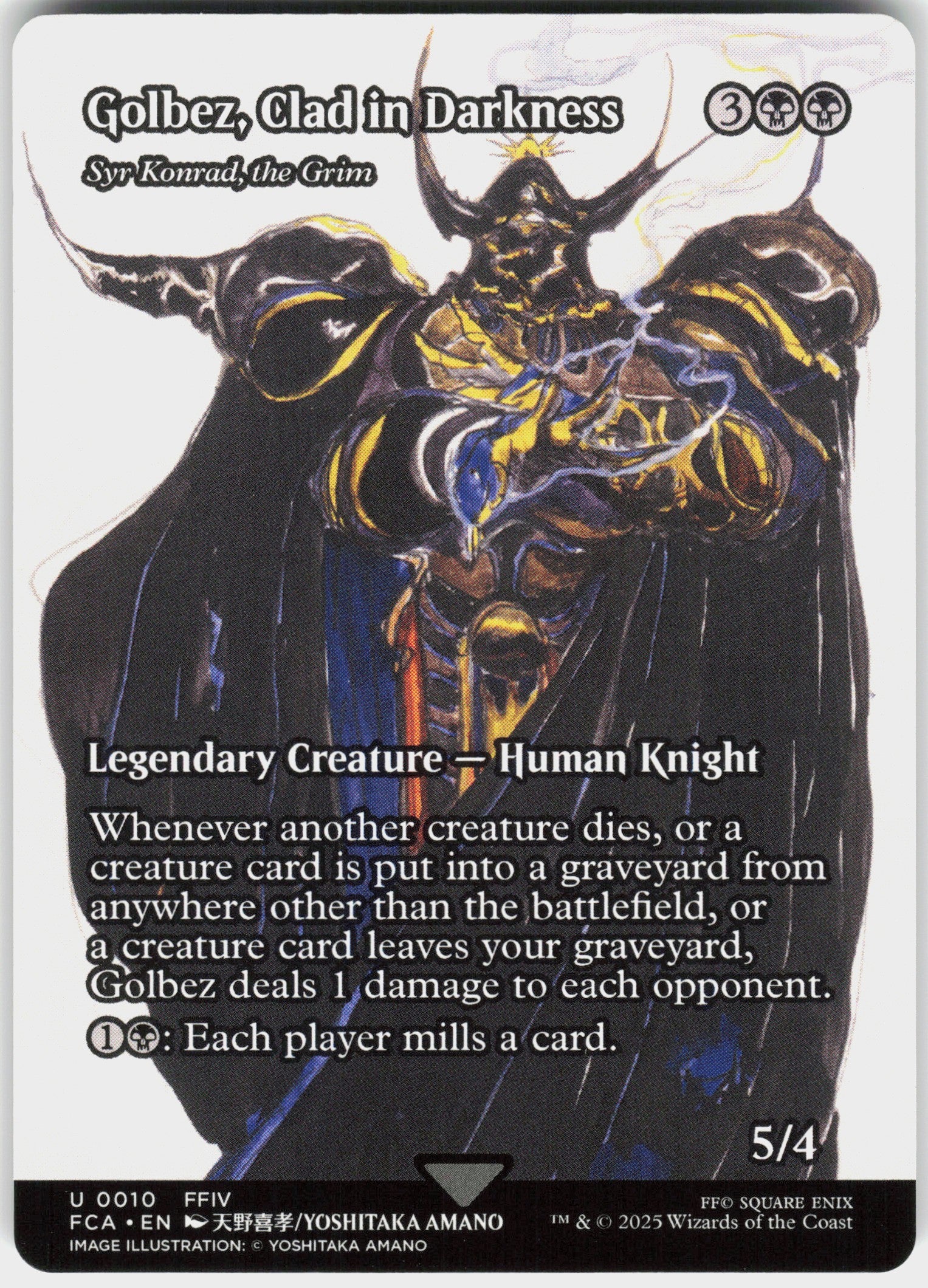 Syr Konrad, the Grim #10 NM