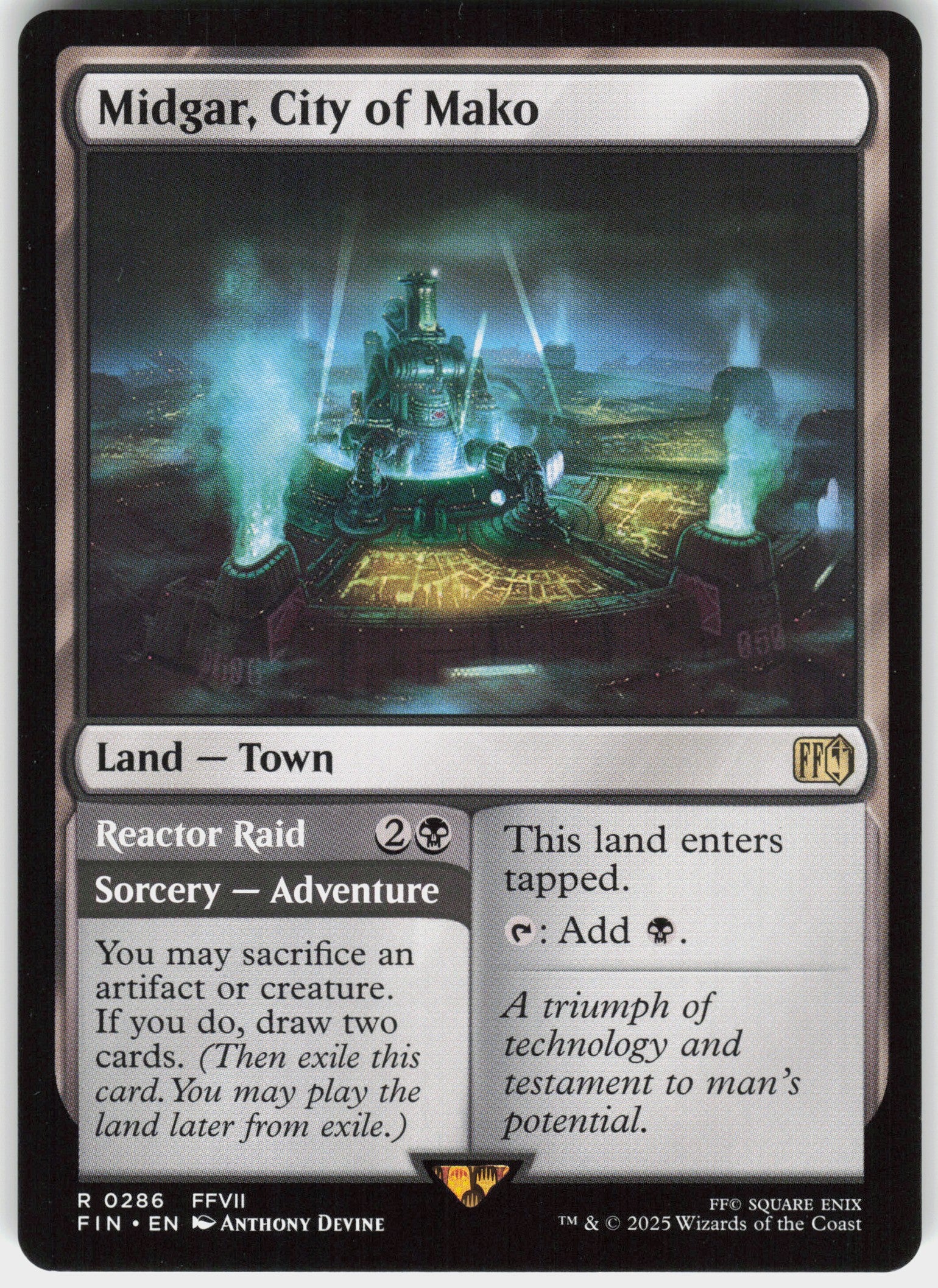 Midgar, City of Mako // Reactor Raid #286 NM