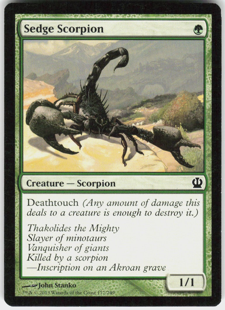 Sedge Scorpion #177 NM