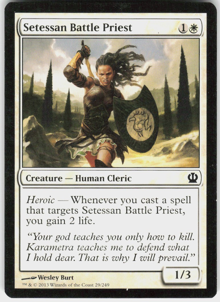 Setessan Battle Priest #29 NM