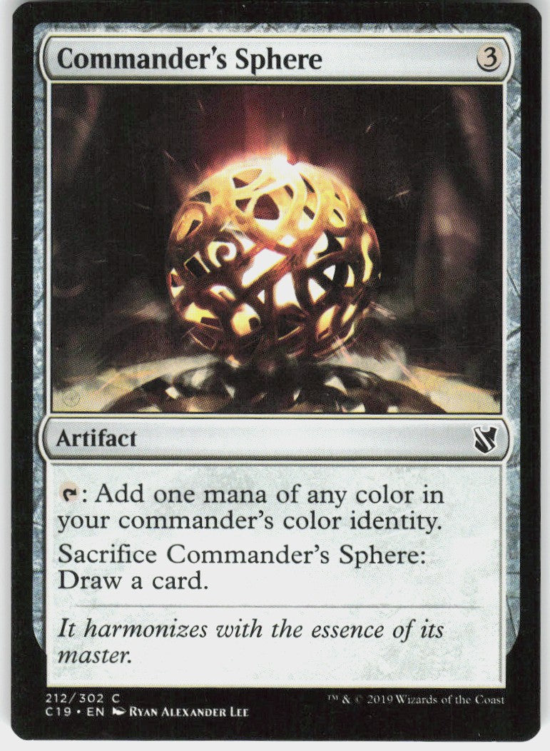 Commander's Sphere #212 LP
