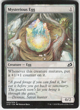 Mysterious Egg #3 NM