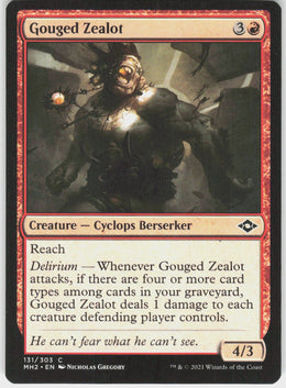 Gouged Zealot #131 NM