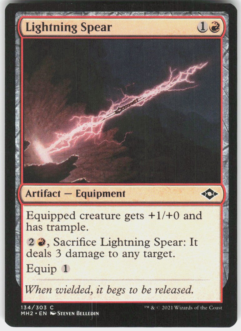Lightning Spear #134 NM