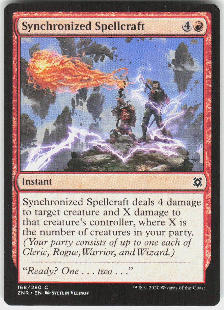 Synchronized Spellcraft #168 NM