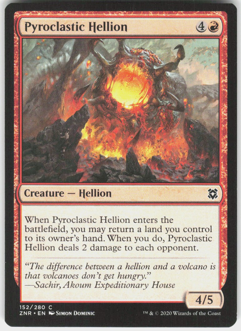 Pyroclastic Hellion #152 NM