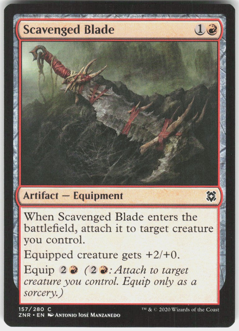 Scavenged Blade #157 NM