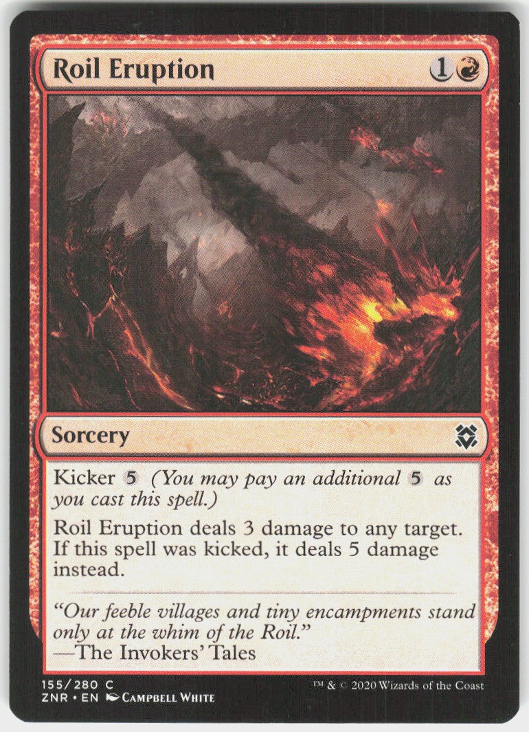 Roil Eruption #155 NM