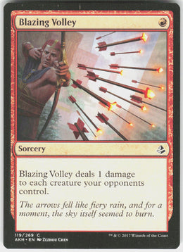 Blazing Volley #119 NM