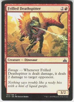 Frilled Deathspitter #104 NM