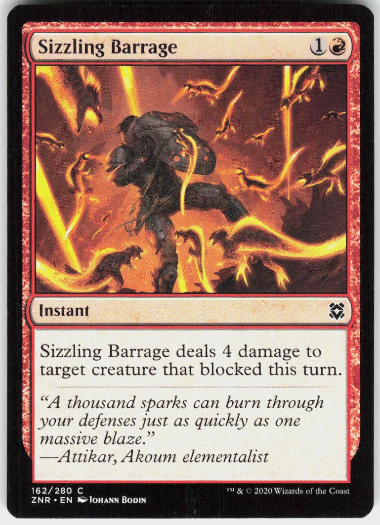 Sizzling Barrage #162 NM