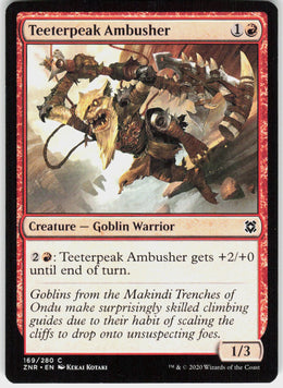 Teeterpeak Ambusher #169 NM