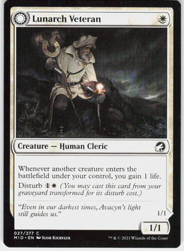 Lunarch Veteran // Luminous Phantom #27 NM