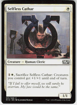 Selfless Cathar #31 NM