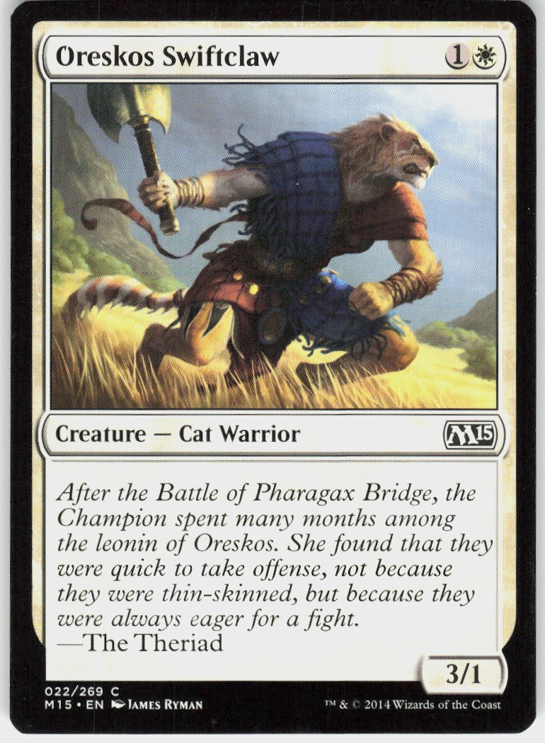 Oreskos Swiftclaw #22 NM