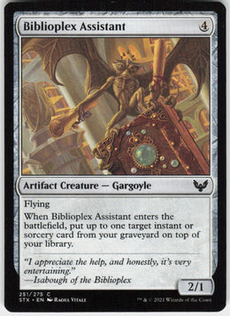 Biblioplex Assistant #251 NM