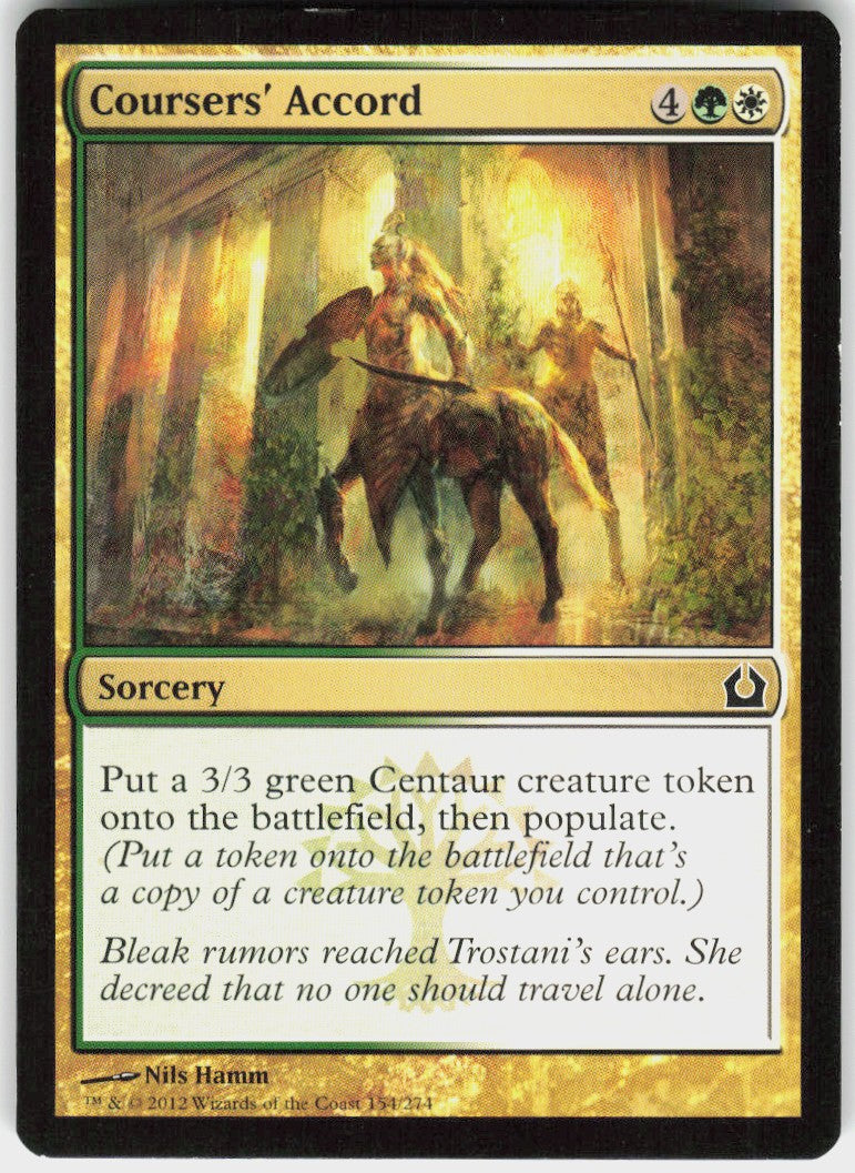 Coursers' Accord #154 NM