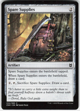 Spare Supplies #254 NM