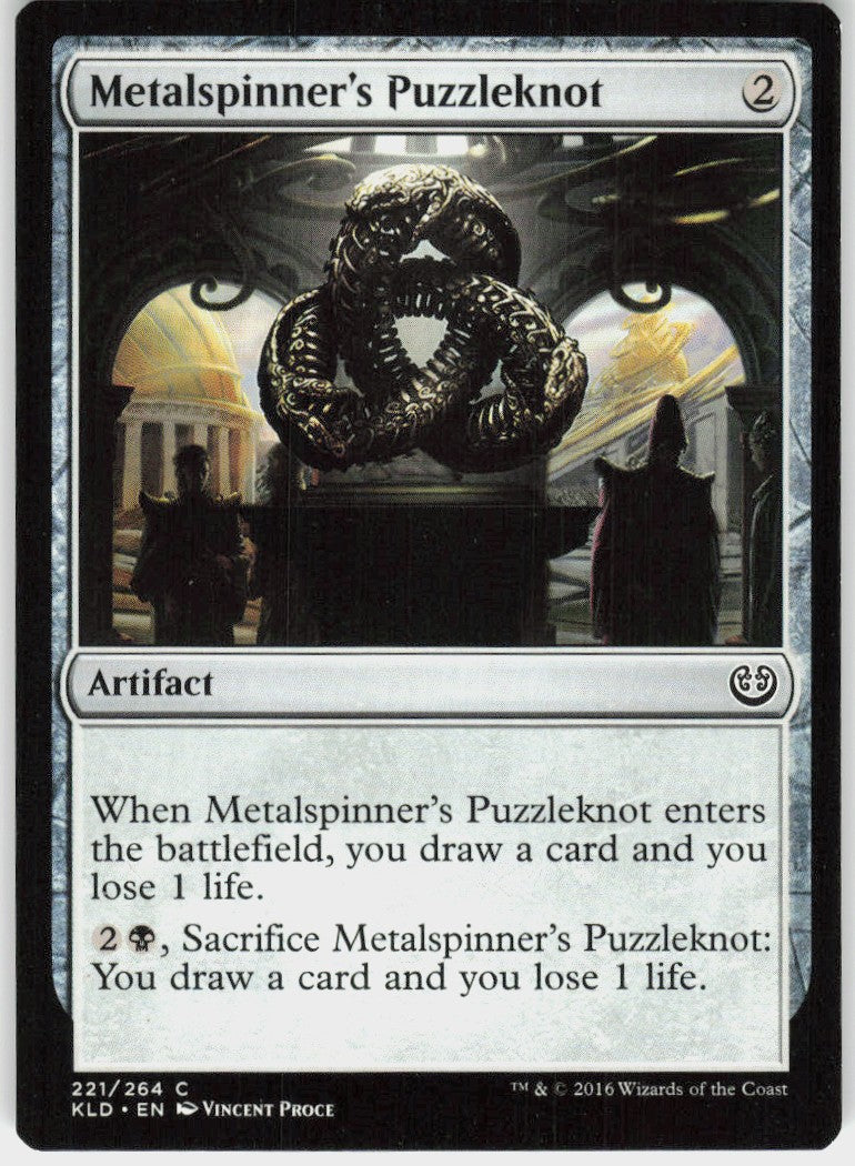 Metalspinner's Puzzleknot #221 NM