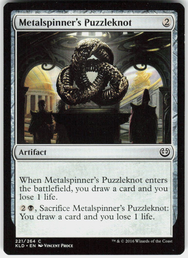 Metalspinner's Puzzleknot #221 NM