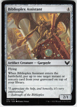 Biblioplex Assistant #251 NM
