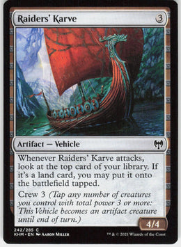 Raiders' Karve #242 NM