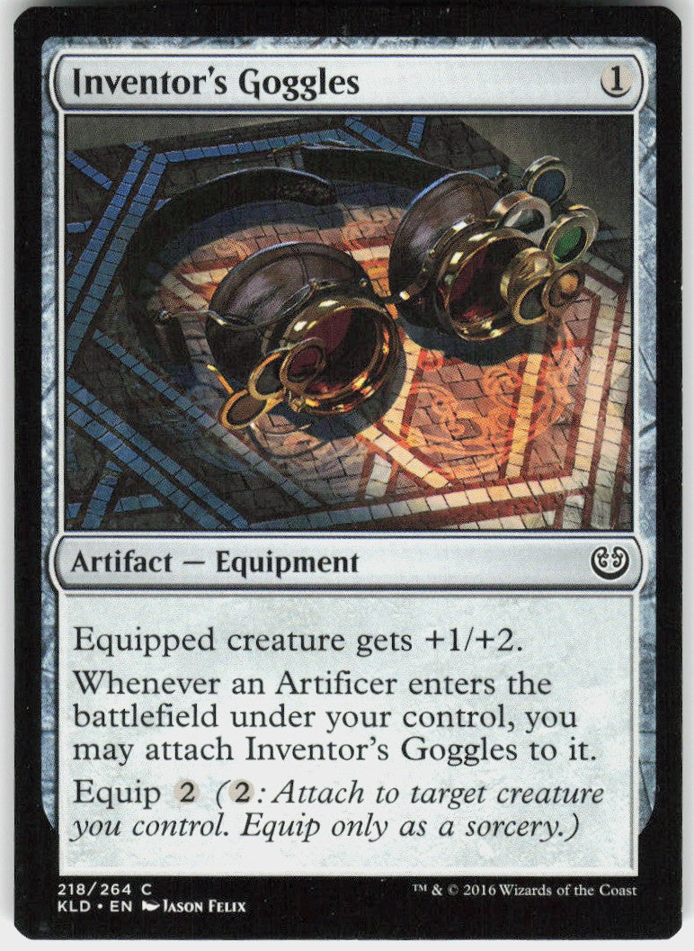 Inventor's Goggles #218 NM