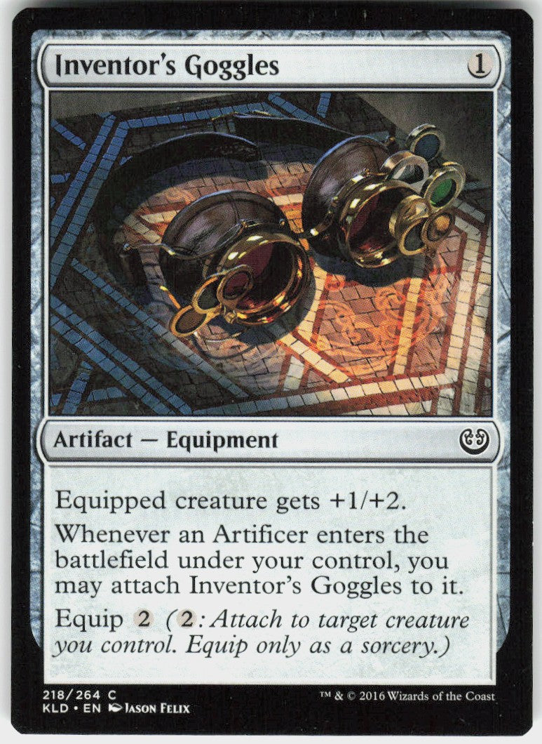 Inventor's Goggles #218 NM