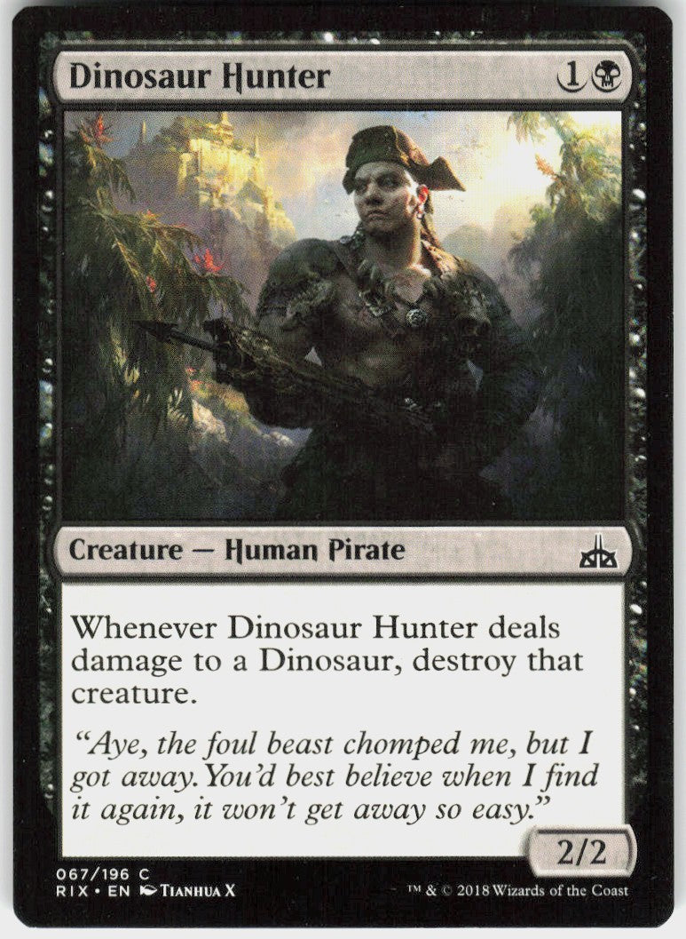 Dinosaur Hunter #67 NM
