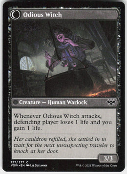 Ragged Recluse // Odious Witch #127 NM
