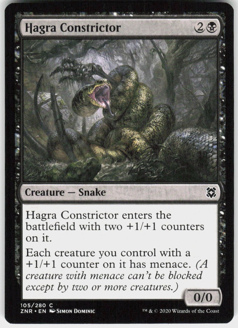 Hagra Constrictor #105 NM