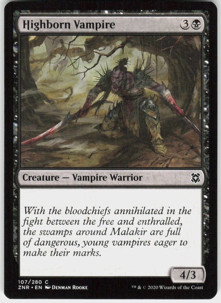 Highborn Vampire #107 NM