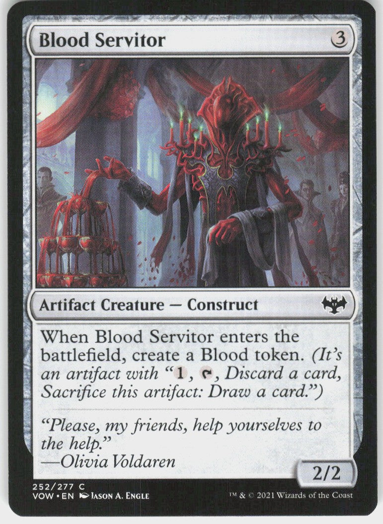 Blood Servitor #252 NM