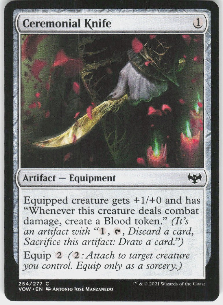 Ceremonial Knife #254 NM