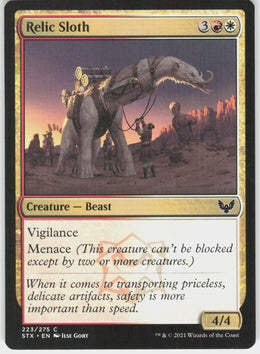 Relic Sloth #223 NM