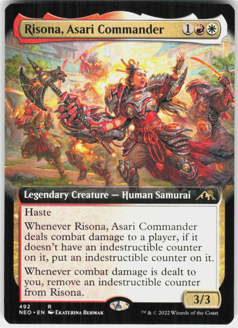 Risona, Asari Commander #492 NM