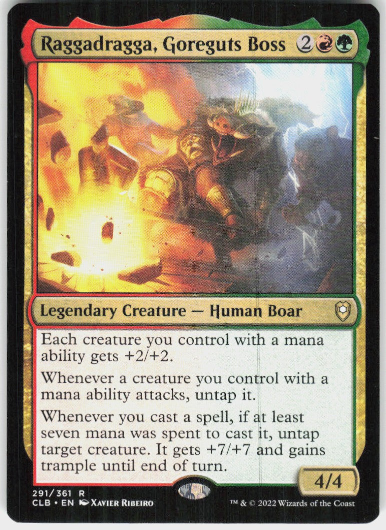 Raggadragga, Goreguts Boss #291 NM