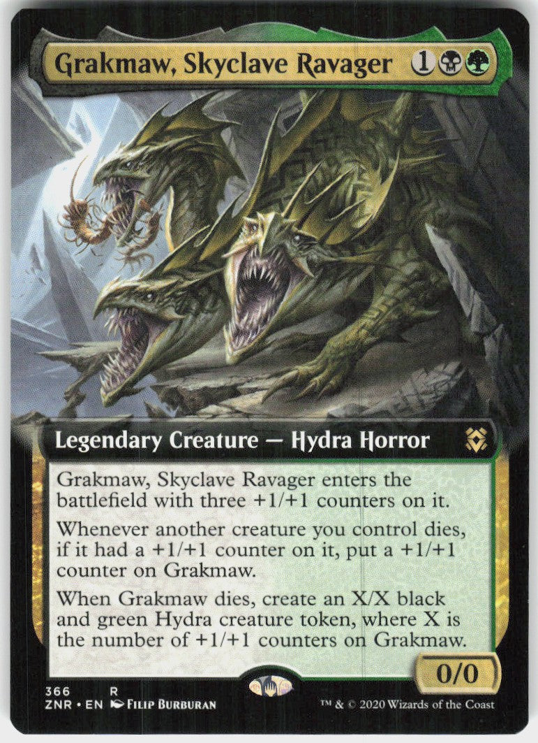 Grakmaw, Skyclave Ravager #366 NM