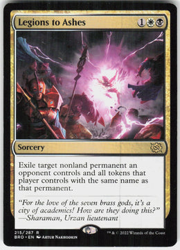 Legions to Ashes #215 NM