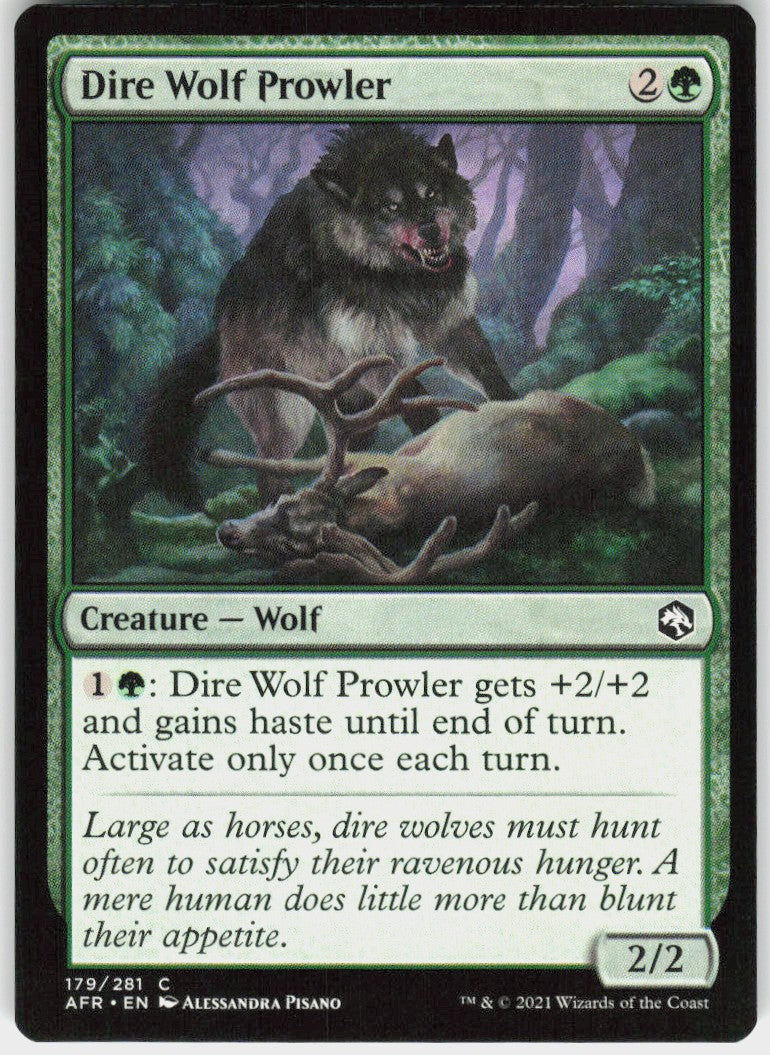 Dire Wolf Prowler #179 NM