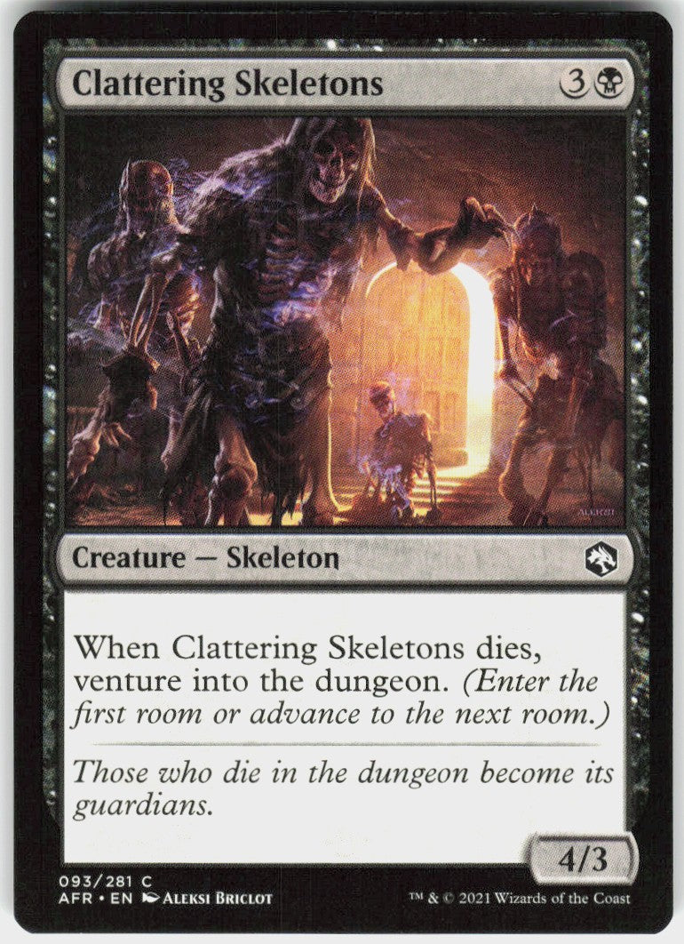 Clattering Skeletons #93 NM